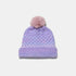 Gradient Knit Hat with Pompom