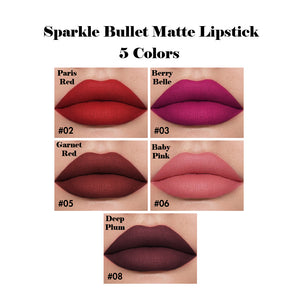 Sparkle Bullet Matte Lipstick