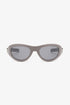 Polycarbonate Frame Cat-Eye Sunglasses