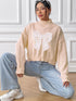 Bow Turtleneck Long Sleeve Sweater