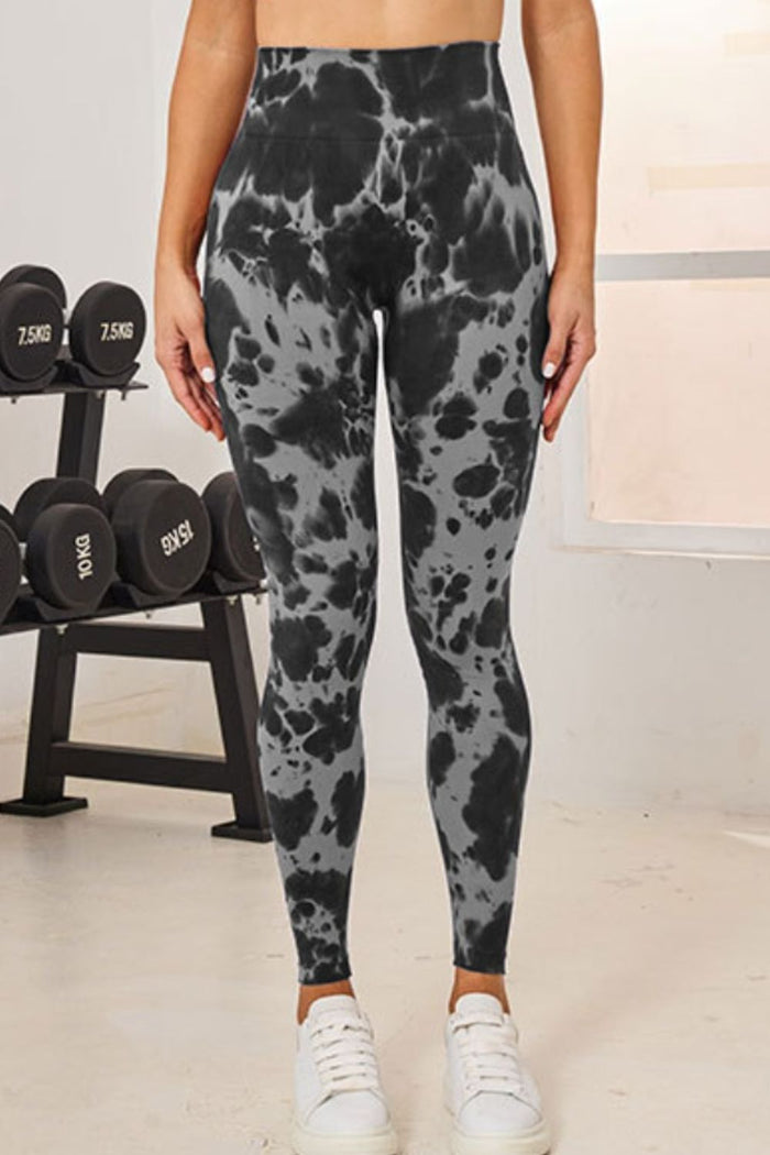 Tie-Dye High Waist Active Leggings