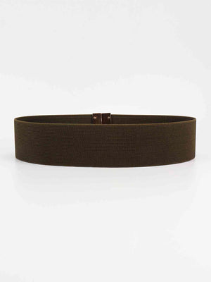 Alloy Buckle Elastic Belt