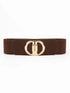 D Buckle Elastic Belt