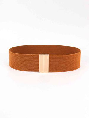 Alloy Buckle Elastic Belt