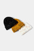 Confetti Rib-Knit Cuff Beanie