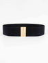 Alloy Buckle Elastic Belt