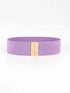 Alloy Buckle Elastic Belt